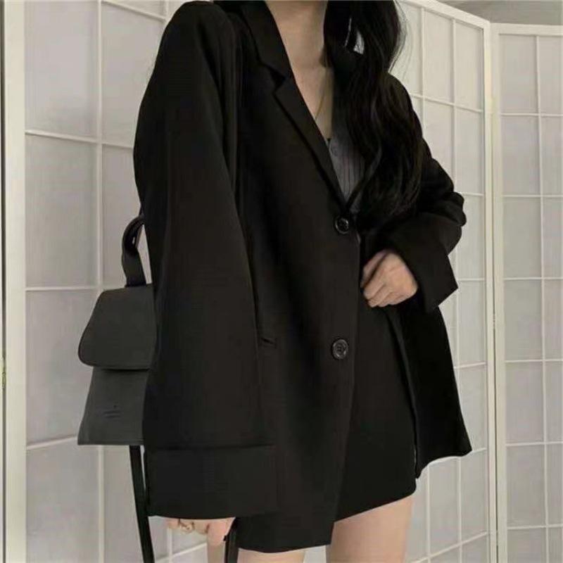 Blazer Women's Spring and Autumn Style Fashionable Korean Style Loose Suit Student Suit