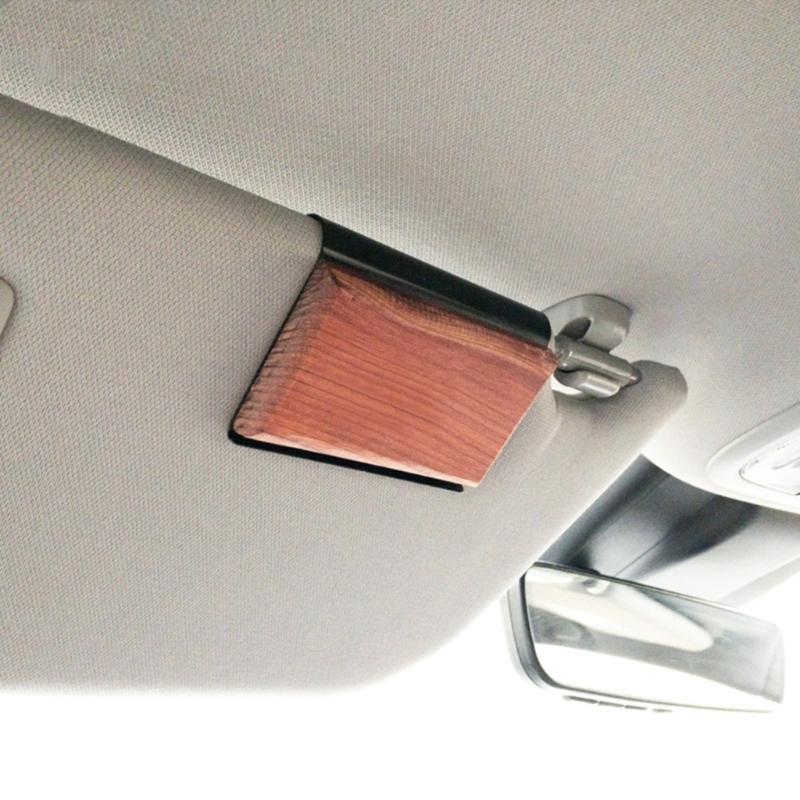 Clip Metallica Facile da Installare per Deodorante per Auto Montaggio Sicuro sui Parasole Regolazione per Rilascio delle Fragranze.