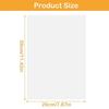 1Pcs Durable Printable Shrink Plastic Sheets Handmade Translucent White Shrink Film 29x20cm Shrinky Art Papers DIY Crafts