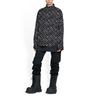 Balenciaga Logomania All Over SS23 Shirt Men's Black 662983TNLL11070
