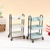 Doll House Home Furnishings Mini Kitchen Rack Movable Electrical Rack