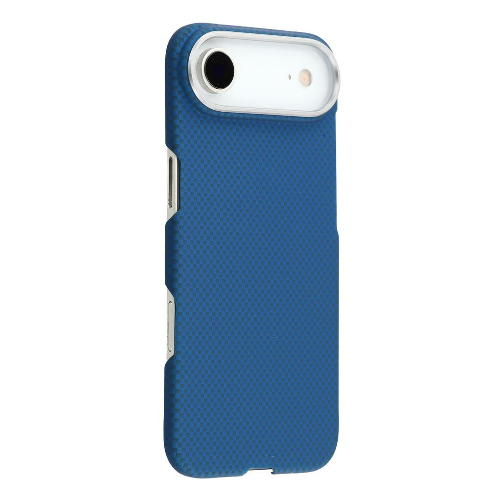 For iPhone Air Case Compatible with MagSafe Carbon Fiber Texture PC Phone Back Cover