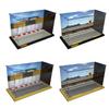 1/12 Maßstab Parkplatz Vitrine Acryl Aufbewahrungsbox Showcase Motorradmodell Diecast