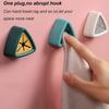 Towel Storage Rack Laundry Cloth Rag Hook Non-perforated Storage Rack Clip Sucker Wall Bathroom Kitchen Accessories