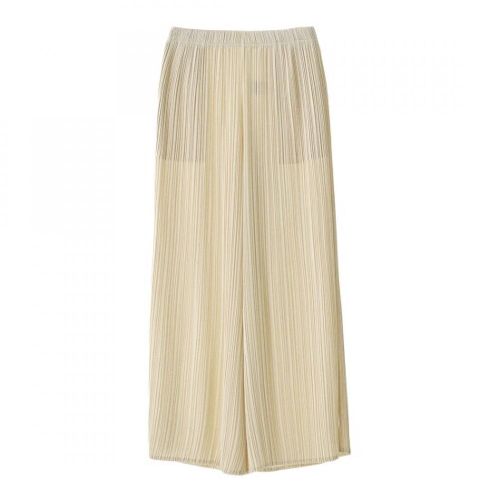 Pleats Me Pleated Slit Pants Hppts025g52