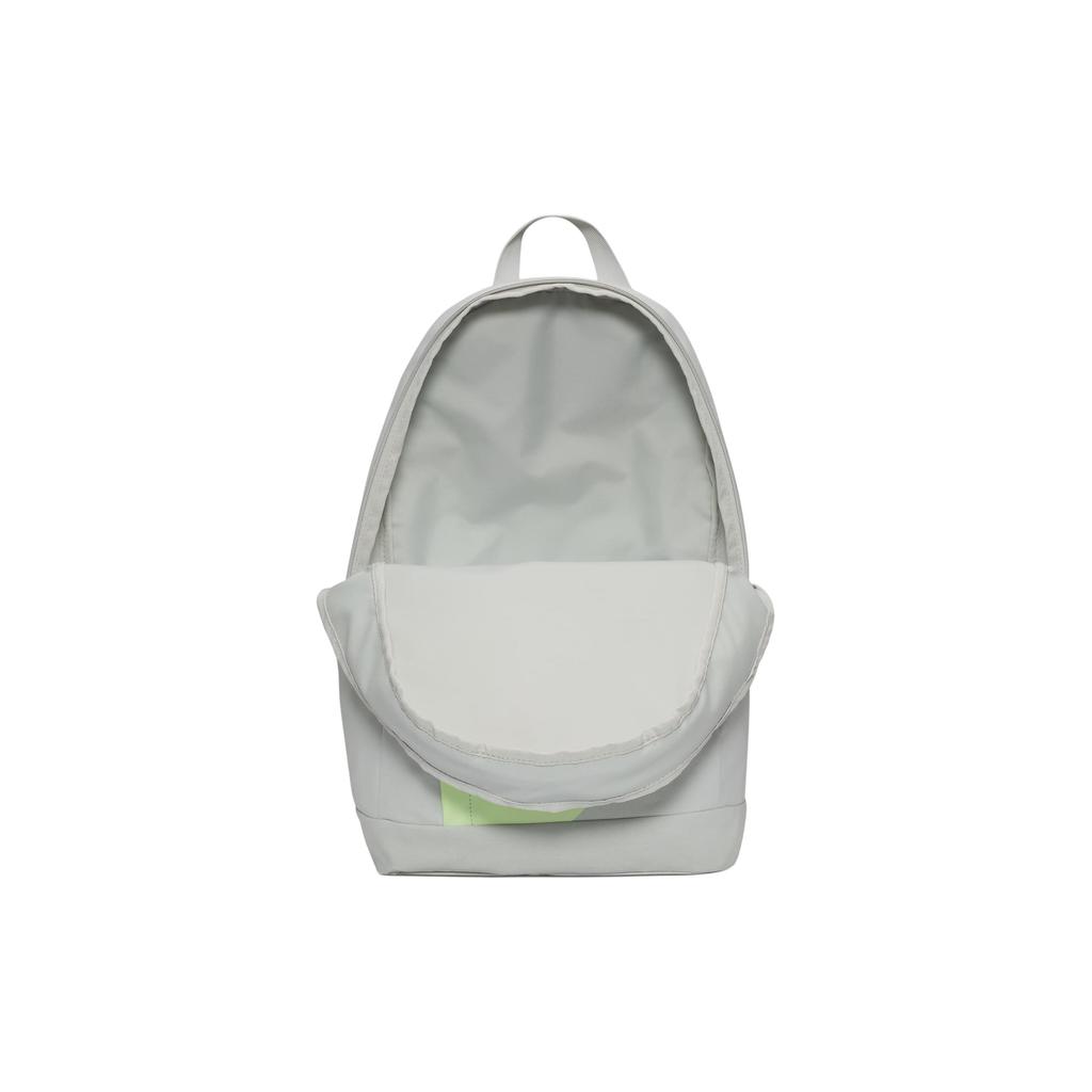 New Nike Recycled Polyester Backpack Unisex Light Silver & Mist Green DD0559-034
