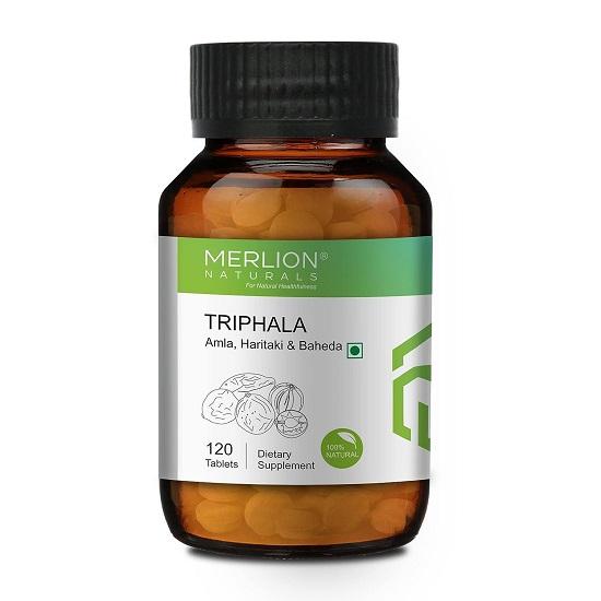 Merlion Naturals Triphala Tablets 500mg (120 Tablets)