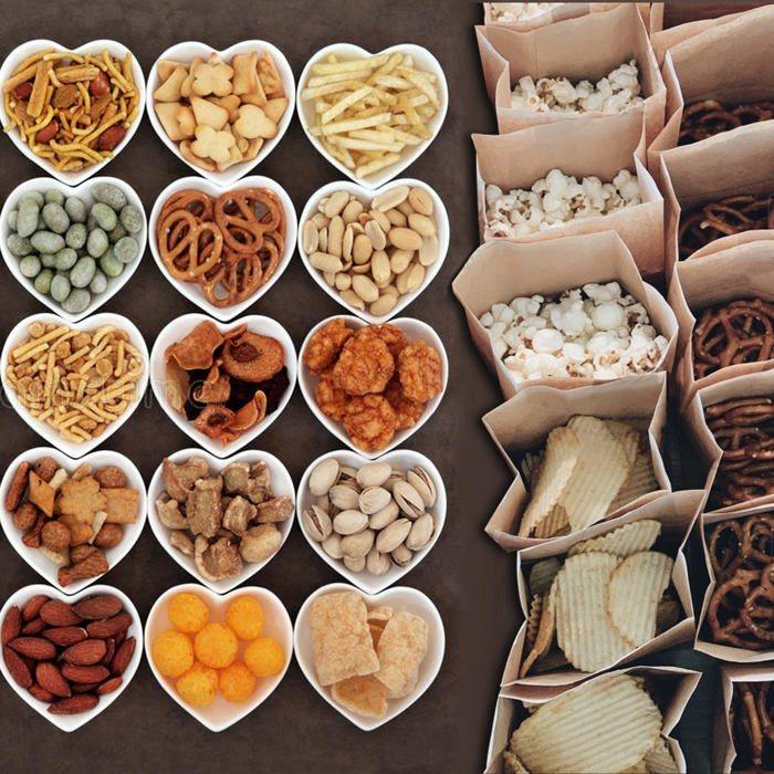 Sac de conservation - VANDICKA - Papier kraft recyclé - 100 pièces - Durable - Personnalisable