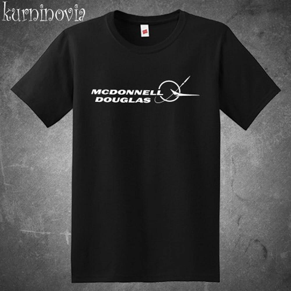 

Mcdonnell Douglas Aerospace Aircraft Men s Black Size S to 5XL S