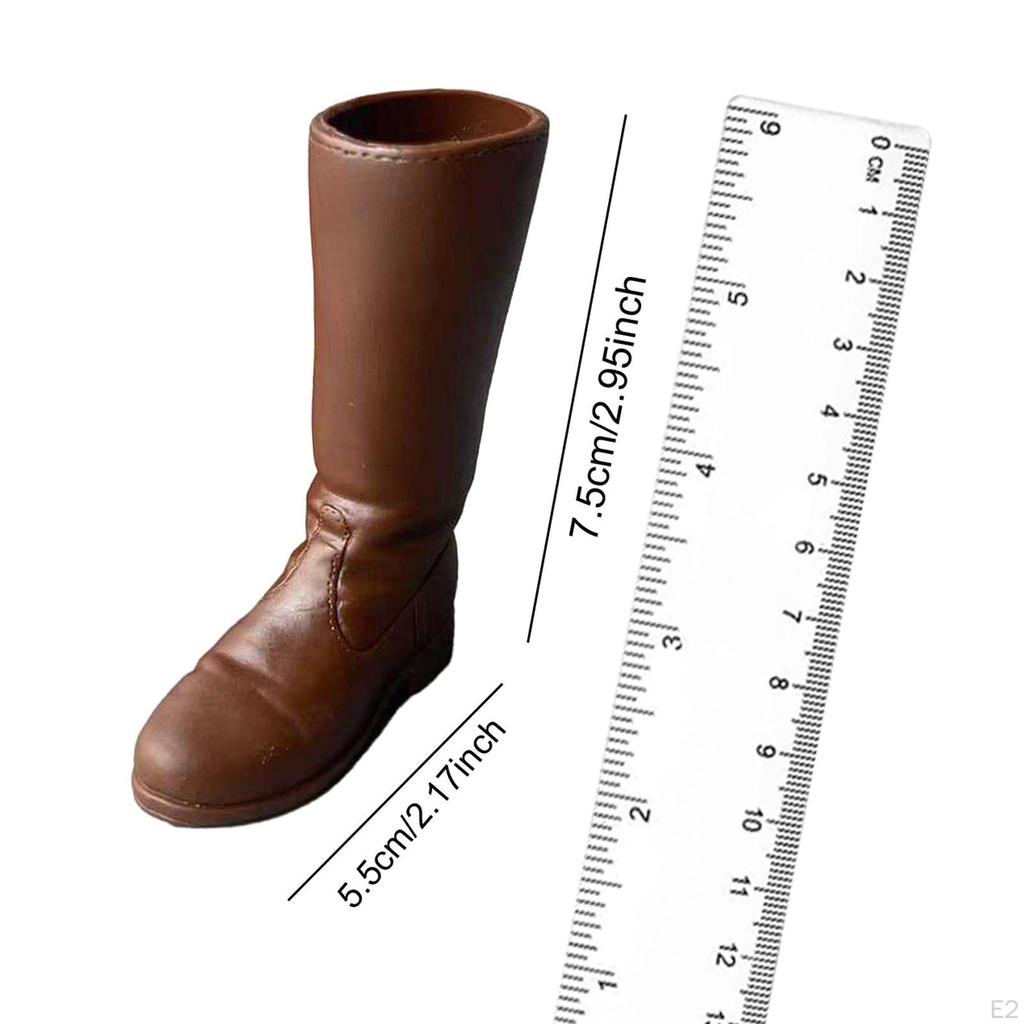 1:6 Scale Action Figures Boots Costume Toy Model Fashion Gifts Miniature Shoes High
