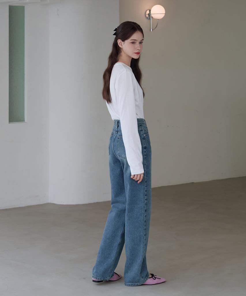 Deuloupisumeon Supima Silket Long Sleeve T-Shirt [White]