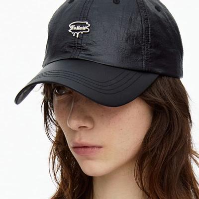 FALLETT Brush Logo Ball Cap Black