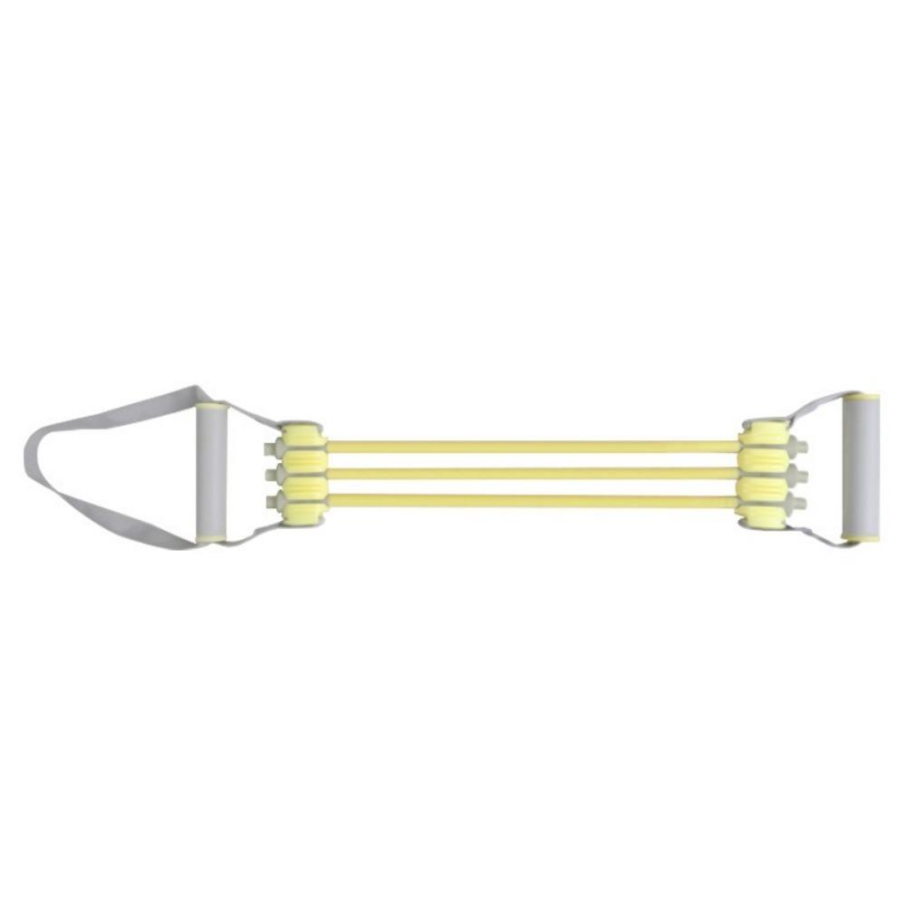Adjustable Fitness Resistance Band Rally Strap Tension Rope Tension Device Chest Expander Yoga жёлтый