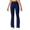 Flared Leggings for Women No Front Seam High Waisted Bootcut Yoga Pants Tummy Control Bell Bottom Workout Pants