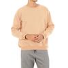 Men's Solid Color Plus Velvet Round Neck Sweatshirt Men's Sports Large Size Casual Round Neck Sweatshirt
