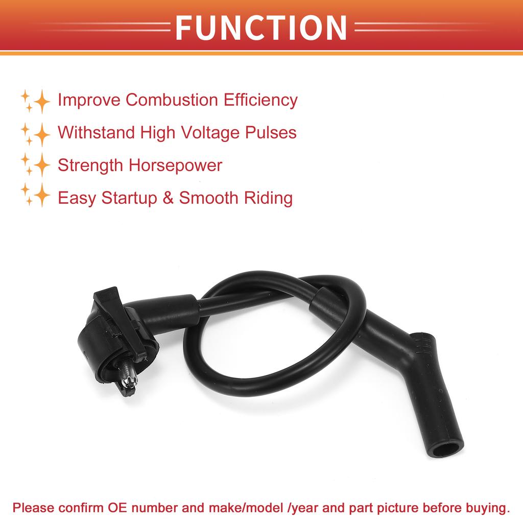UXCELL 6 Pcs Spark Plug Wire Ignition Coil Cable No.F8PZ-12259-CA for Ford for Ranger