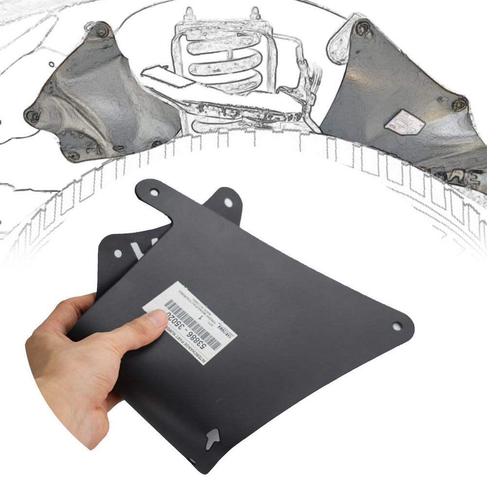 Garde-boue Bavettes Doublures d'aile Pare-éclaboussures Pour Toyota Land Cruiser Prado J120 J150 2003 - 2020 LC3 LC4 LC5 Joint d'étanchéité de tablier Avec Clips