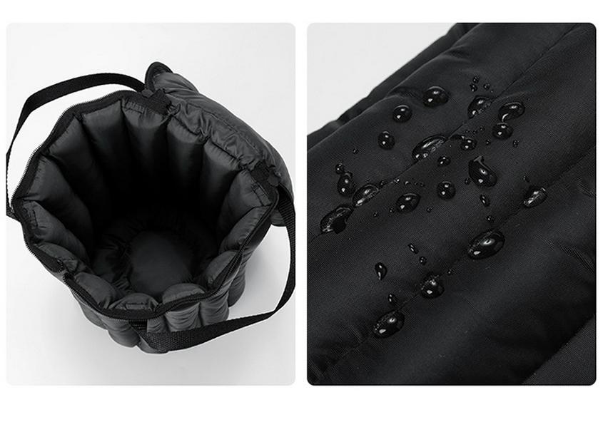 Insulated Waterproof Lunch Bag with Padding & Warming Sleeve