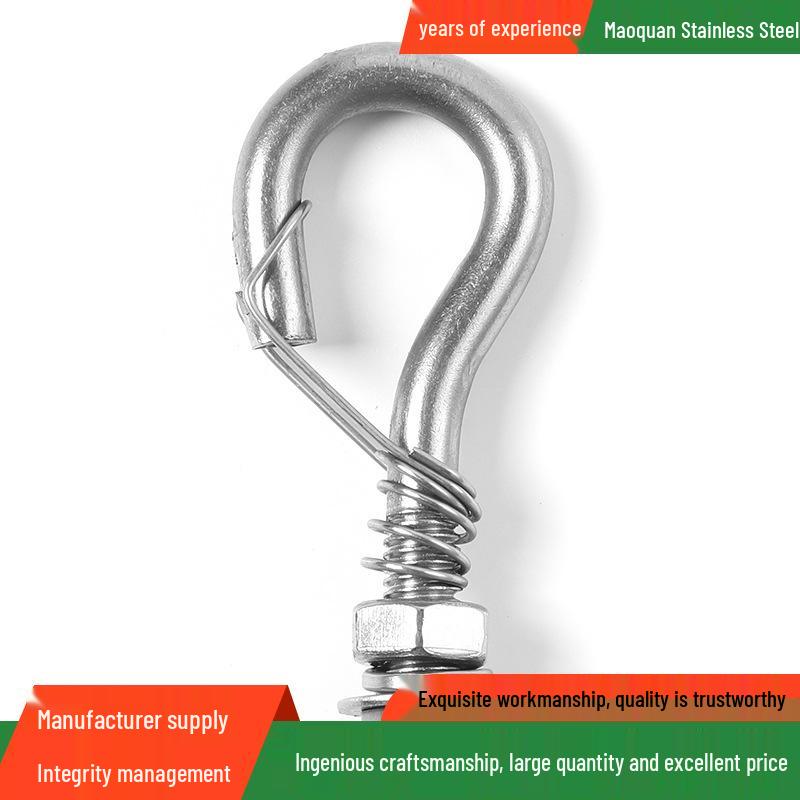 Stainless Steel Anti-Fall Expansion Hook Bolt with Eye Loop