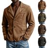 Herren Farbige einreihige Zweiknopf Leichte Anzugjacke mit Retro-Karomuster Lässig