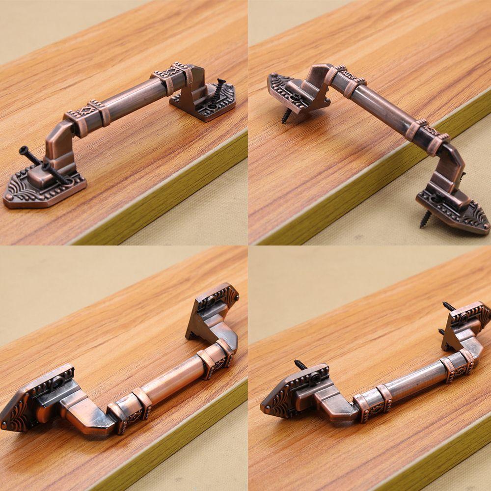 Decorative Furniture Wood Barn Aluminum Alloy Wardrobe Drawer Pulls Flush Handles Door Handle