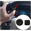 Car Refit Steering Wheel Wireless Horn Button Quick Switch 12V Universal Black