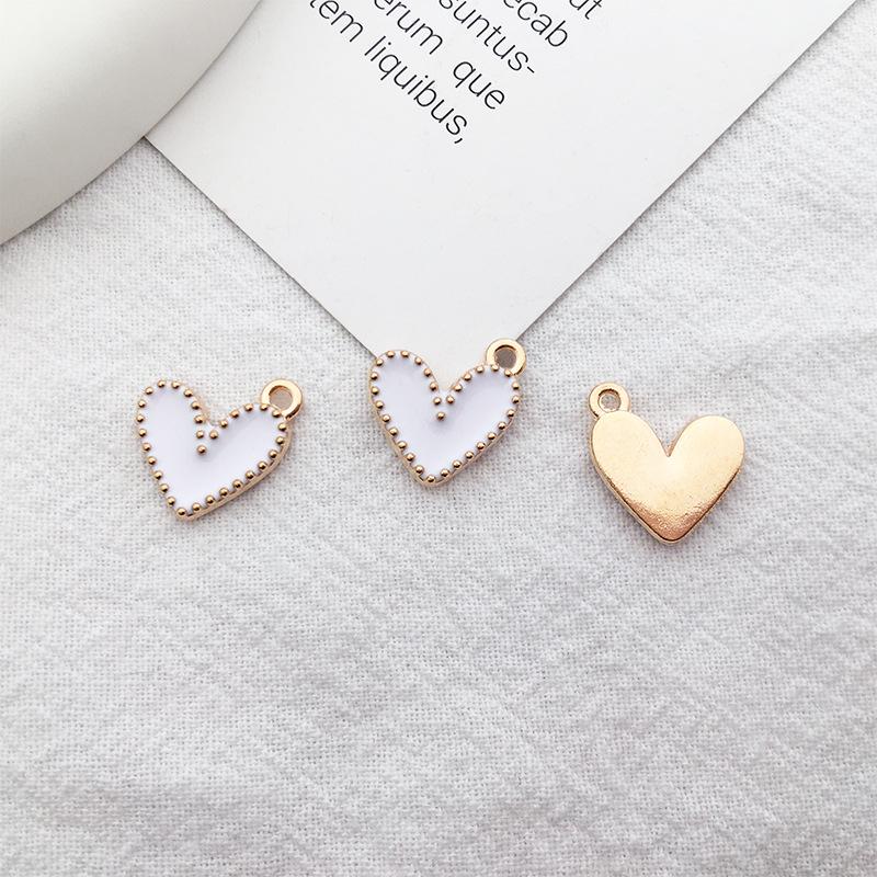 

Изготовленное на заказ корейское ожерелье с подвеской в виде персикового сердца из сплава