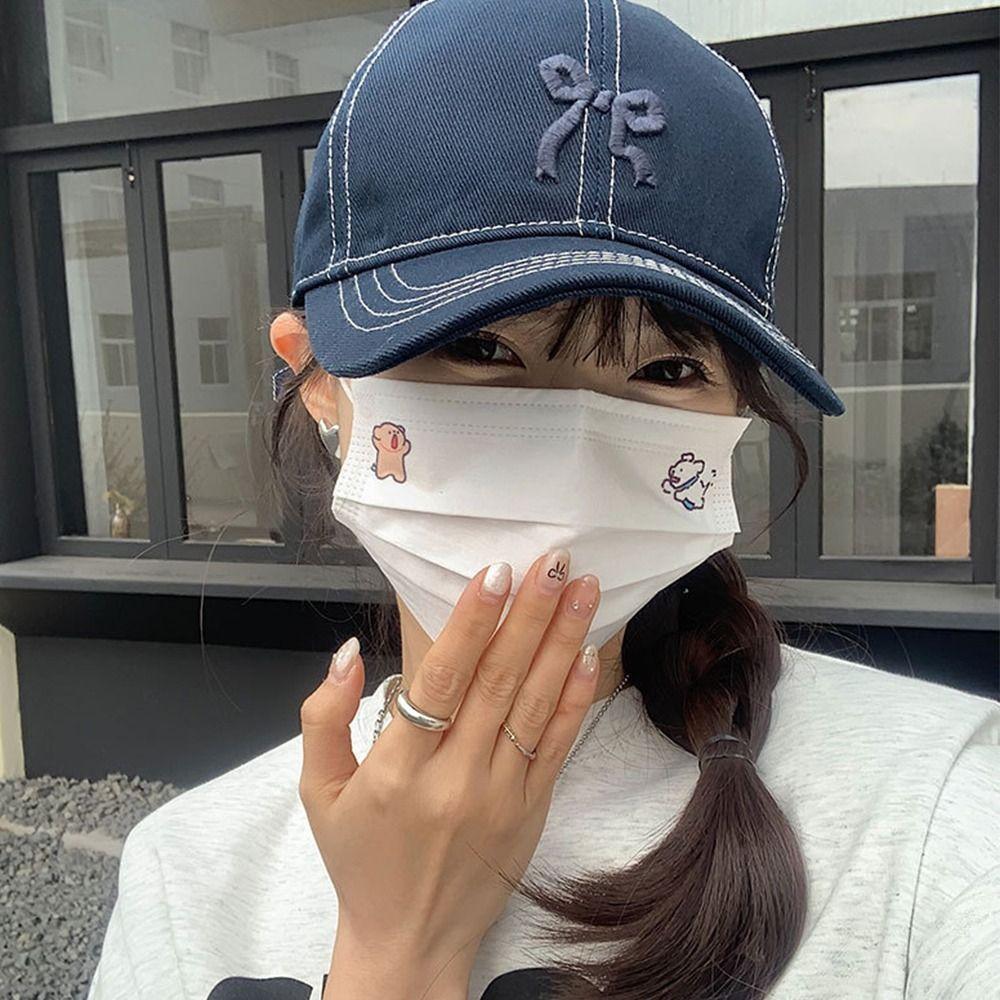 Șapcă de Baseball Ajustabilă Bumbac Viziere Șapcă Șepci Drăguțe Hip Hop Sporturi în Aer Liber