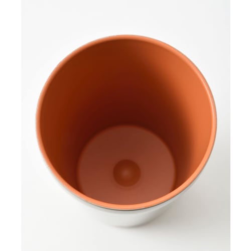 BRUNO Stainless Steel Double-Wall Vacuum Insulated Green Ceramic-Coated Tumbler, Tall, 450cm, BHK273-GY, Perfect Mother's Day Gift