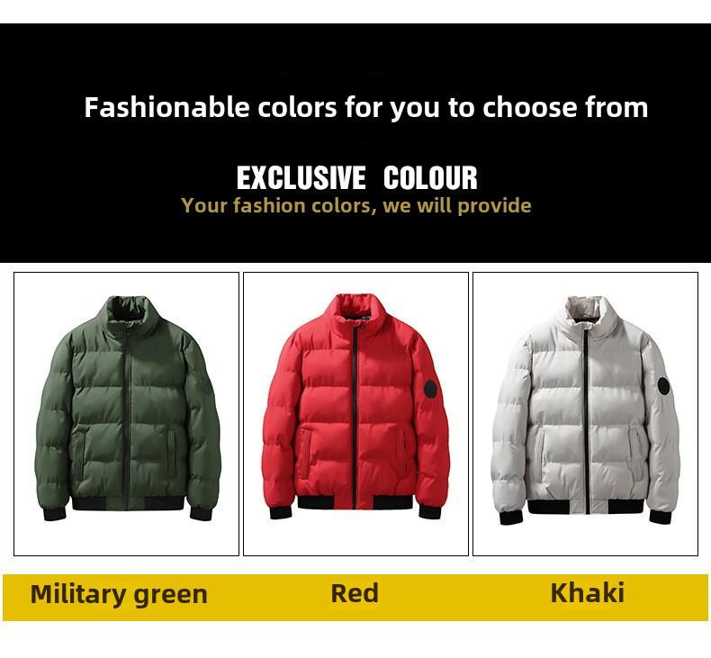 Men's Winter Fleece Down Jacket