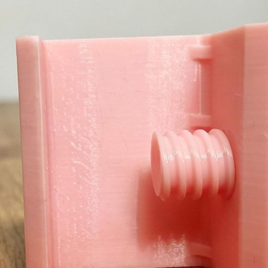 3D Printed Desk Clamp Cable Organizer Cord Holder with Multiple Slots Sturdy Wire