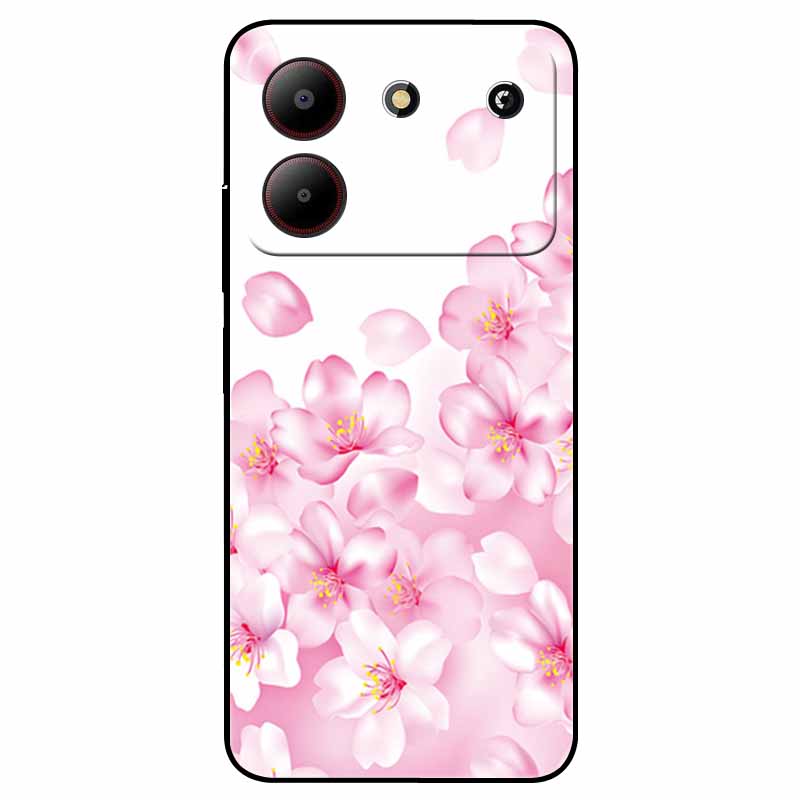 For ZTE Blade A54 4G Case Shockproof TPU Soft Silicone Phone Covers for ZTE Blade A 54 Funda Painted on for BladeA54 Luxury Capa