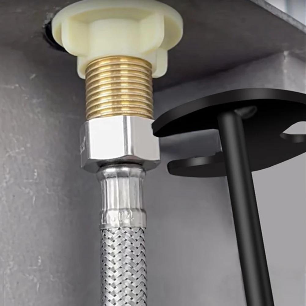 1/2 PCS Basin Wrench 7 Sizes Faucet Wrench Four-Jaw Hex Under Sink Wrench Faucet Tool Multifunctional Steel for Bathroom Kitchen