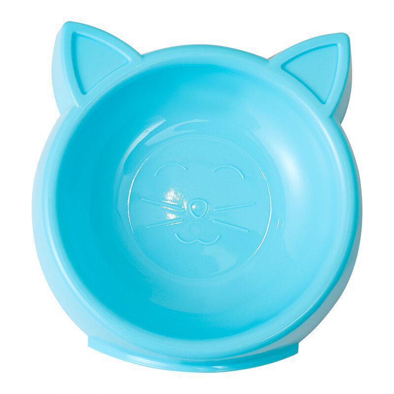 Cat Ear Macaron Color Pet Bowl - Food & Water Dish for Cats & Dogs