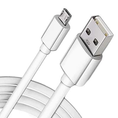 USB Micro USB Fast Charging 2.0A Data Cable LED Screen Display Pure Copper Conductor PVC Jacket White Black 1M Length for Mobile