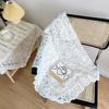 INS Style Lace Tablecloth Set, Lace Kit Wedding Decoration Dining Table Cover Decor