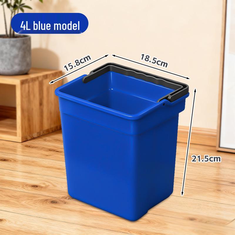 Hotel & Restaurant Cleaning Trash Can with Lid, Small Storage Basket, Water Bucket, Hospital Cart, Plastic Sorting Tool