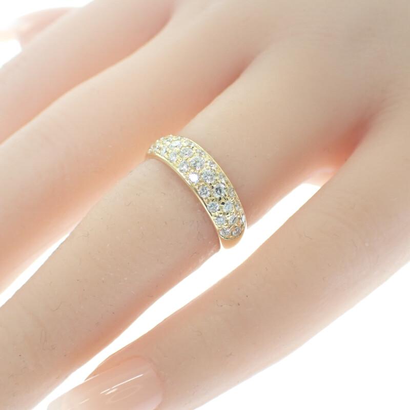 no brand  #12(JP Size) ring K18 yellow gold Women