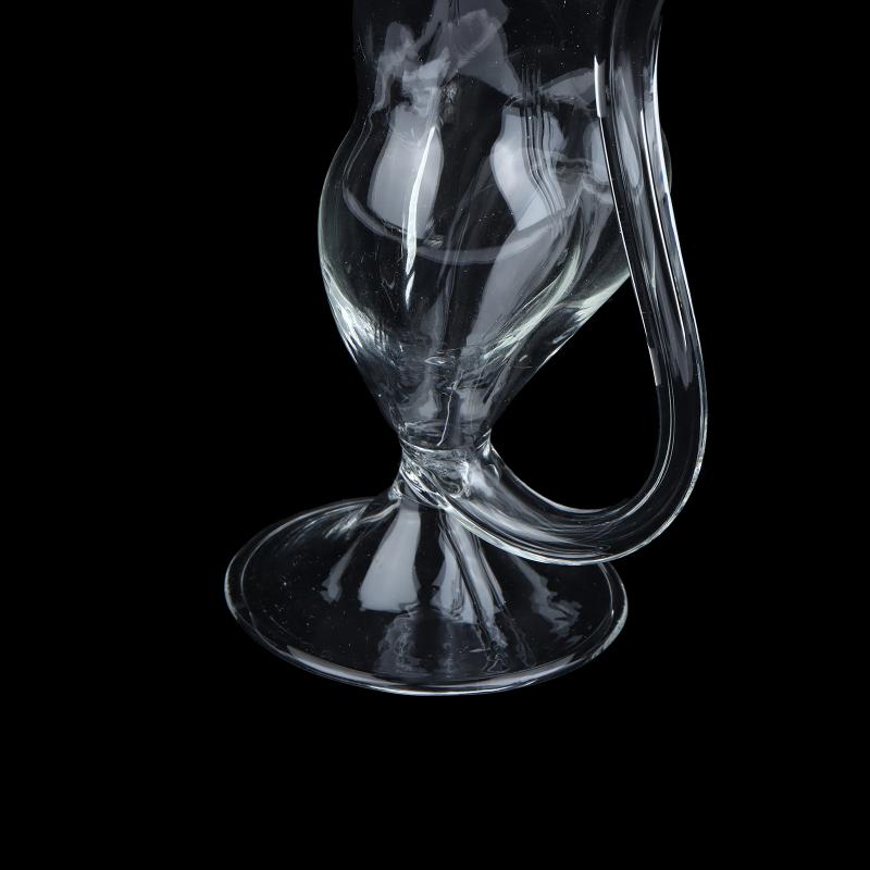 Borosilicate Glass Cocktail Cups With Built In Straw Transparent Design Perfect For Home Bar Parties Beverage Serving