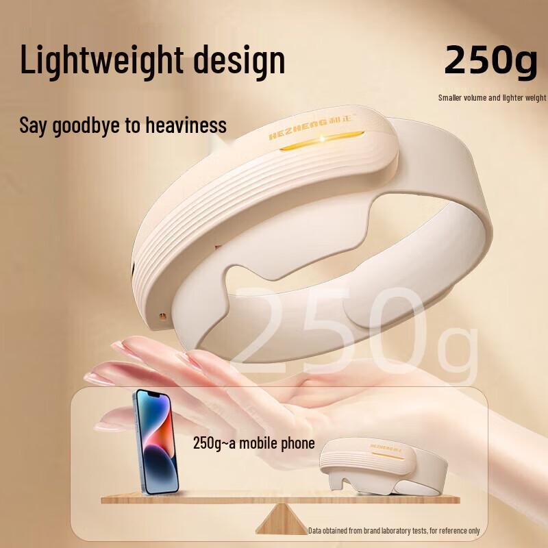 Henzheng Wireless Head and Eye Massager with Heat and Bluetooth