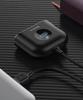 Baseus Square Round 4 In 1 Usb Hub Adapter(Usb3.0 To Usb3.0*1+Usb2.0*3) 1M Black (Cahub-Ay01)