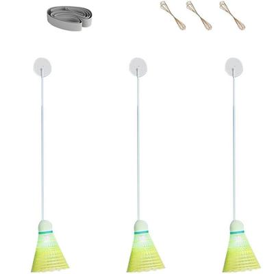 Elastische Badminton Trainer Set Nylon Enkelspeler Rebound Trainer Beginners