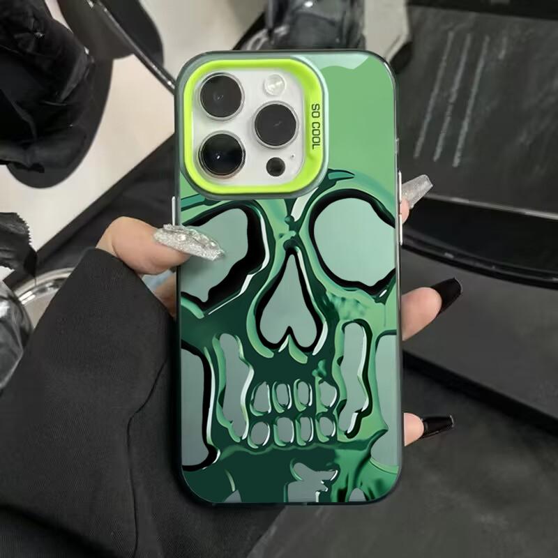 Skull Ghostface Phone Case For iPhone 15 14 13 12 16 Pro Max 11 Pro XR XS X 7 8 Plus TPU Anti Drop Case Shockproof Bumper Cover