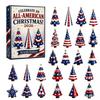 2026 Christmas Advent Calendar Modern Glass Style Tree Countdown Gift