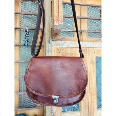 Bolso bandolera de piel auténtica para mujer/cartera para mujer
