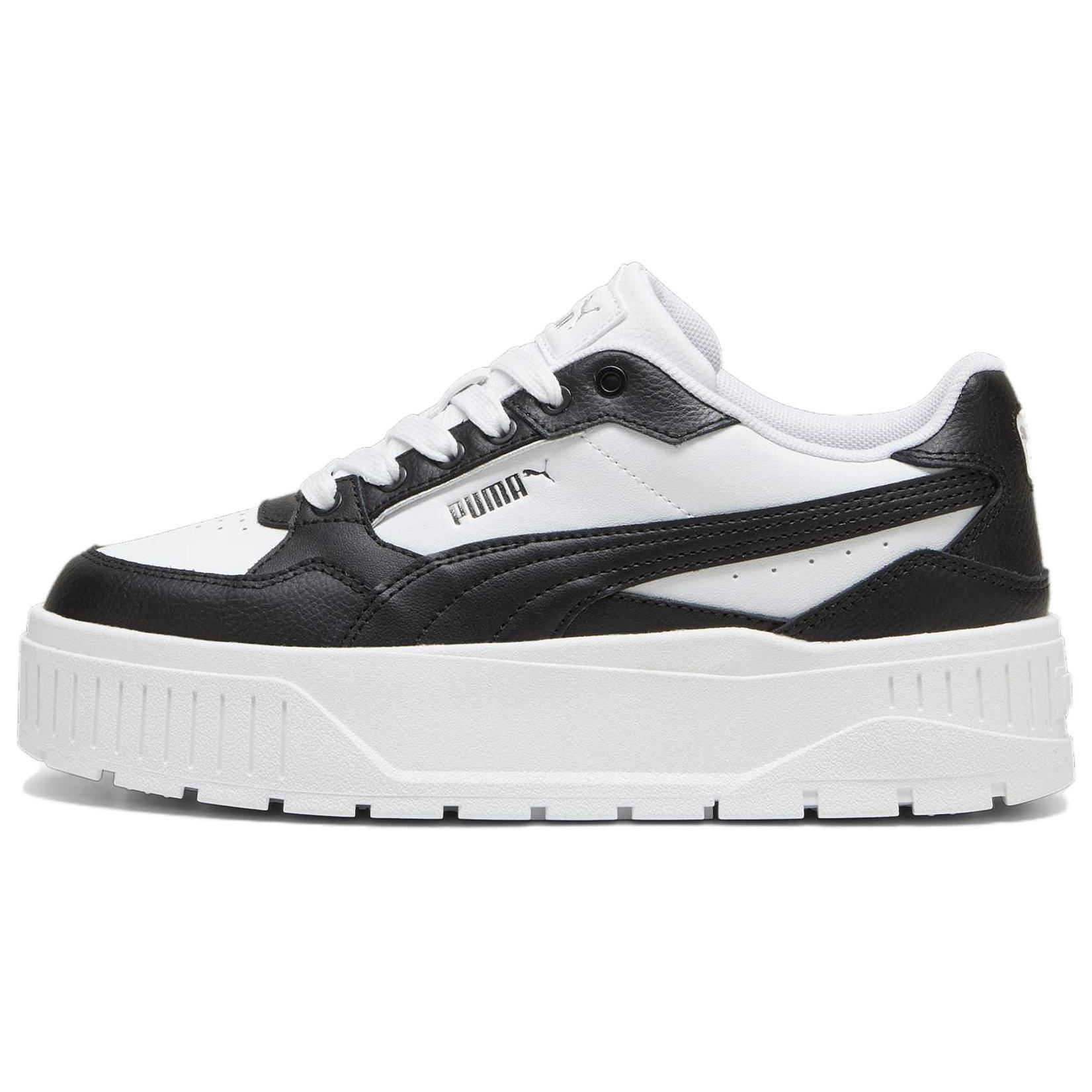 (WMNS) PUMA Karmen II Idol Black White Women s 397461-03 EU 39