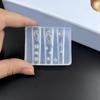 Flexible Silicone Nail Art Mold Creative Charm Design Reusable Manicure Accessories Easy Clean Home Salon Use