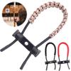 Braided Bow Sling Strap Bow Wrist Sling Multi‑Functional Woven Rope Wrist Sling Archery Wrist Strap for Compound Recurve Bow