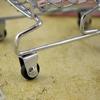 Home Decoration Mini Shopping Cart Toys Storage Desktop Model Mini Supermarket Shopping Trolley