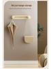 Retractable Punch-Free Folding Clothes Hanger & Storage Rack for Balcony